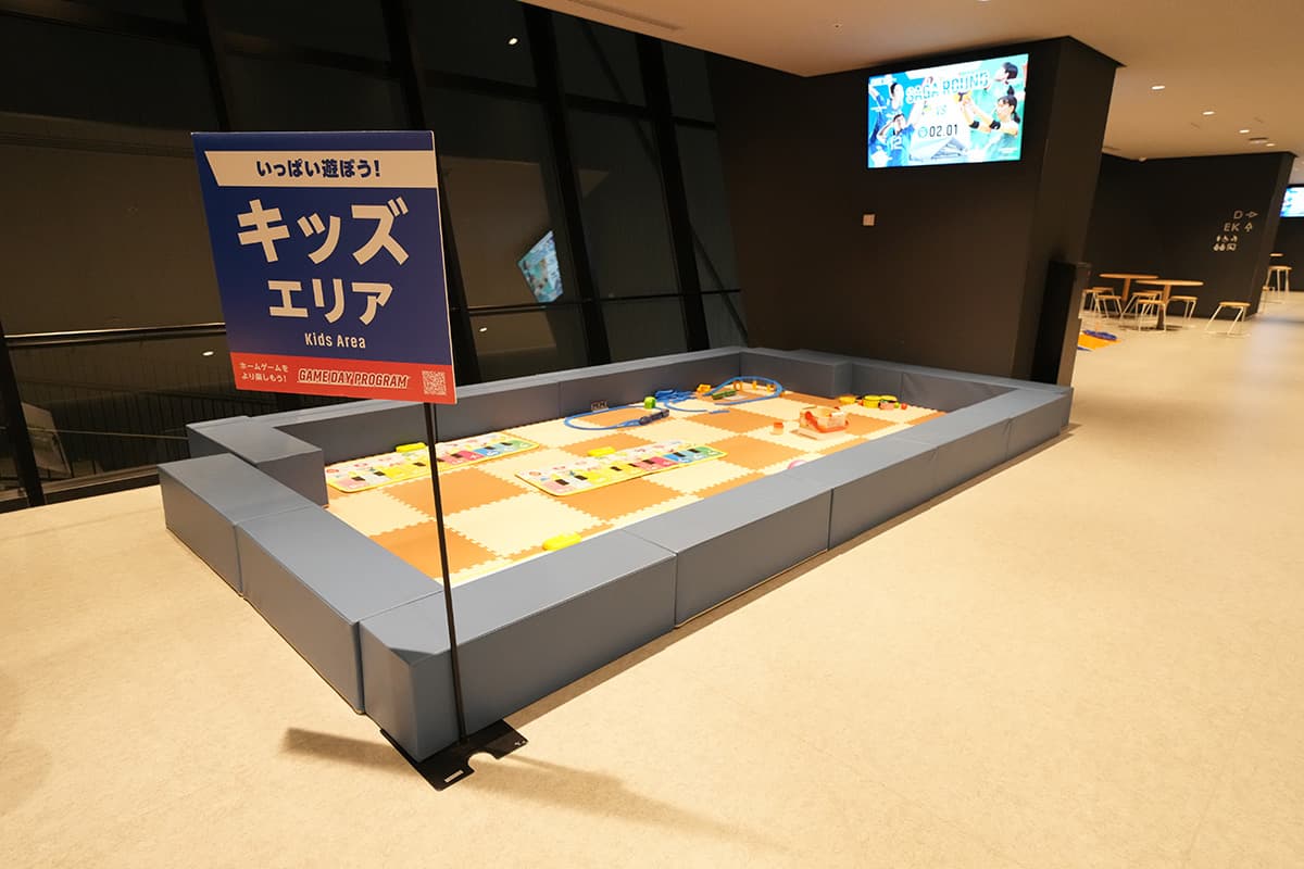 過ごしやすくなったキッズスペース